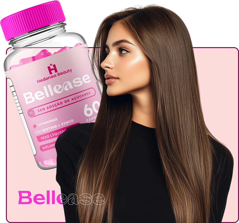 Bellease - Cabelo Forte, Pele Radiante e Unhas Resistentes em 30 Dias