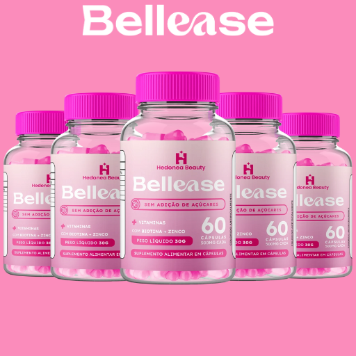 Bellease - Cabelo Forte, Pele Radiante e Unhas Resistentes em 30 Dias